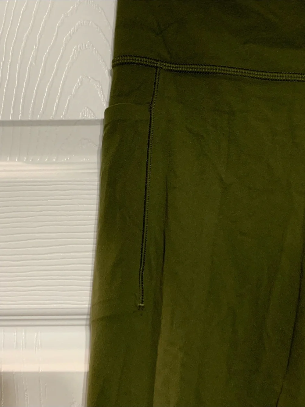 Athleta Women’s Olive Green High-Waist Leggings